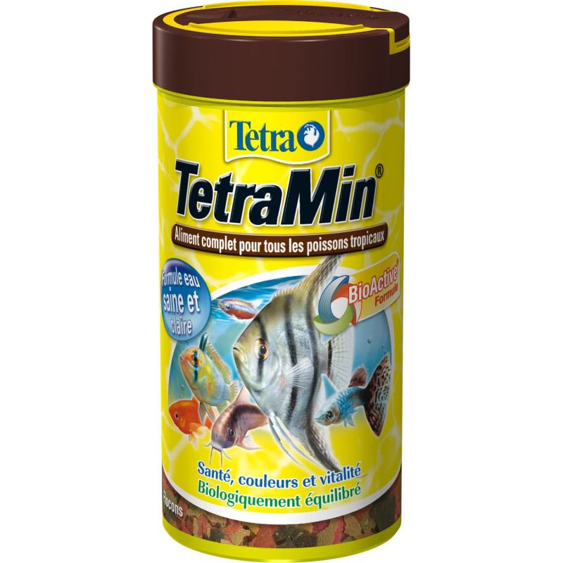 Aliment complet en flocons pour poisson 250mL - TETRAMIN - AQN47