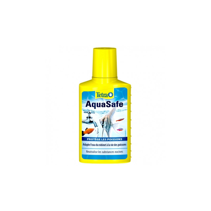 Conditionneur d'eau aquarium aquasafe 100mL - TETRAMIN - AQV9