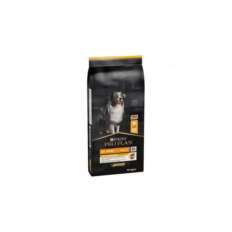 Croquettes chien adulte all size stérilisé poulet 14kg - PRO PLAN - WASLIGHT14