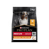 Croquettes chien adulte medium poulet 3kgs - PRO PLAN - WMEDADOR3