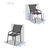 FAUTEUIL PIAZZA CANARD/GRIS