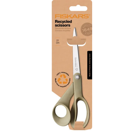 Ciseaux droitiers universels recyclés ReNew 21 cm
