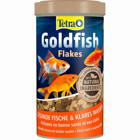 Aliment complet pour poissons rouges GoldFish Flakes 500mL - TETRA GOLDFISH - AQN36