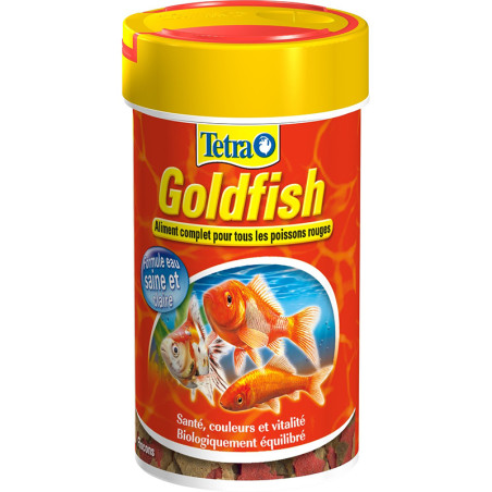 Aliment en flocons pour poissons rouges GoldFish 100mL - TETRA GOLDFISH - AQN32
