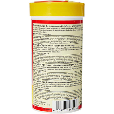 Tetra goldfish crips 250ml - TETRA GOLDFISH - AQN38