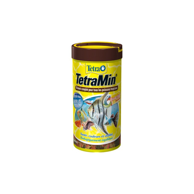 Aliment complet pour poissons tropicaux flocons 100mL - TETRAMIN - AQN46