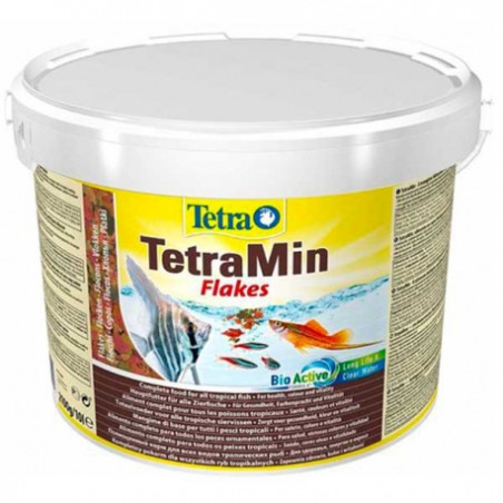 Aliment complet pour poissons Flakes 10L - TETRAMIN - AQN460