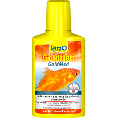 Médicament pour poisson Goldoomed 100mL - TETRAMEDICA - AQV70