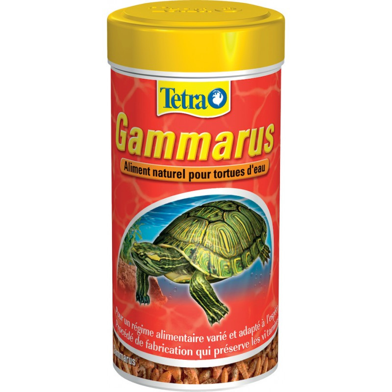 Aliment naturel pour tortues d'eau Gammarus 250mL - TETRAREPTILE - AQN188
