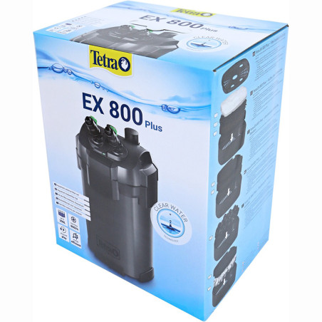 Filtre extérieur EX 800 Plus pour aquarium 100-300L Bleu - TETRA TECH - AQC110