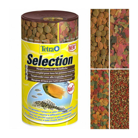 Aliment complet pour poisson Selection 250mL - TETRAMIN - AQN49