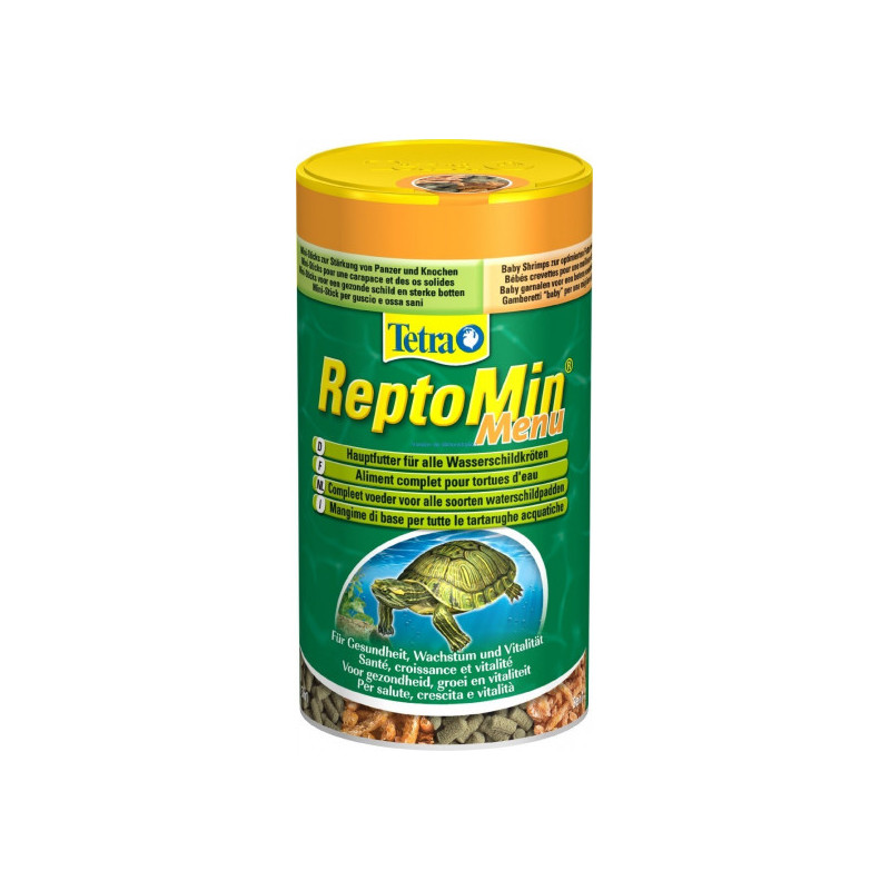 Aliment complet pour tortues ReptoMin 250mL - TETRAREPTIL - AQN71