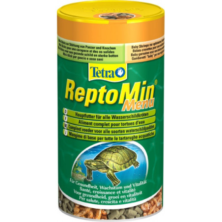 Aliment complet pour tortues ReptoMin 250mL - TETRAREPTIL - AQN71