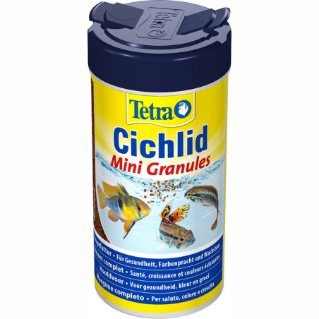 Aliment pour poissons d'ornement Cichlid Mini Granulés 250mL - TETRAMIN - AQN173