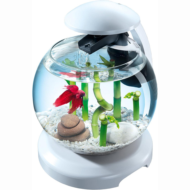 Aquarium Cascade Globe 6,8L Blanc - TETRA TECH - AQC60