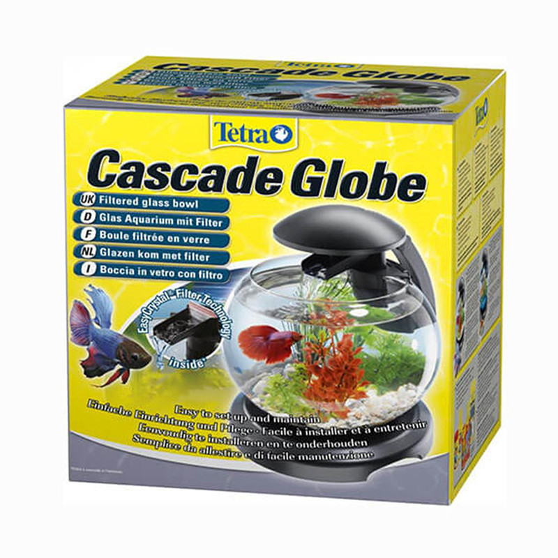 Aquarium Cascade Globe 6,8L Noir - TETRA TECH - AQC61