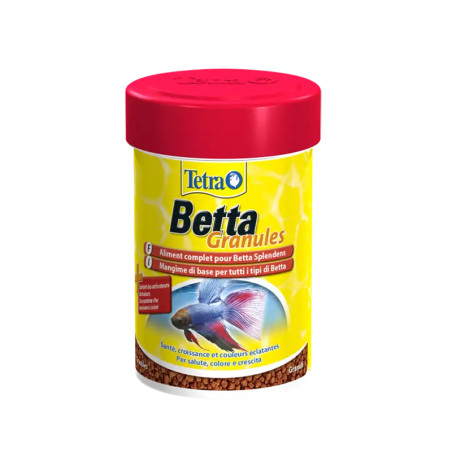 Aliment pour Poissons Combattants Betta Granulés 85mL - TETRAMIN - AQN220