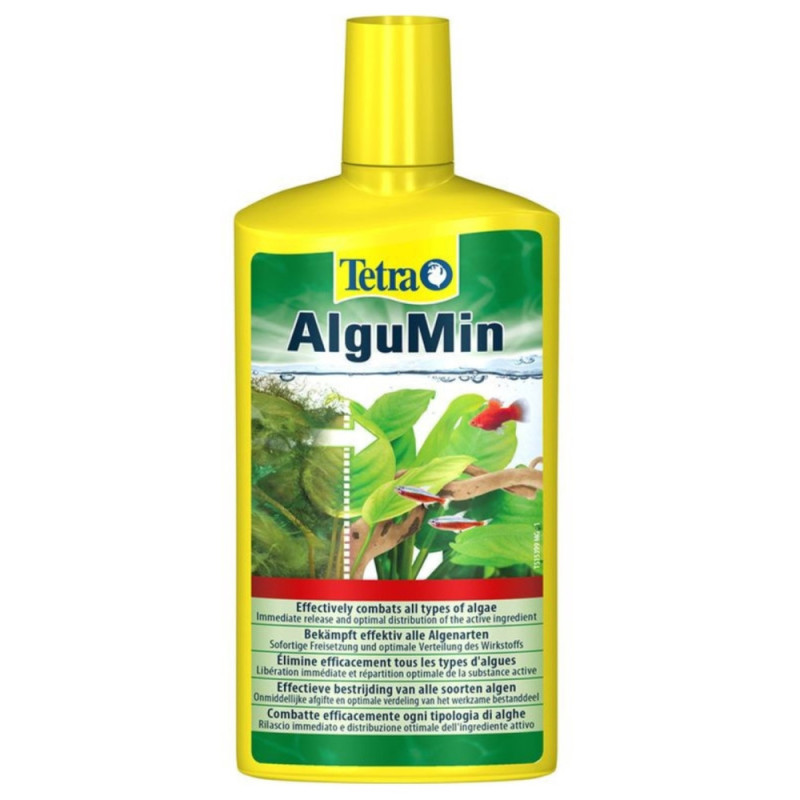 Anti-algue pour aquarium AlguMin 100mL - TETRAMIN - AQV11