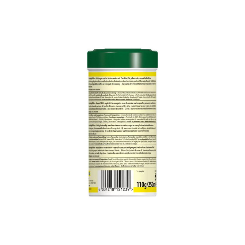 Tetra pleco veggie wafer 250ml - TETRAMIN - AQN302