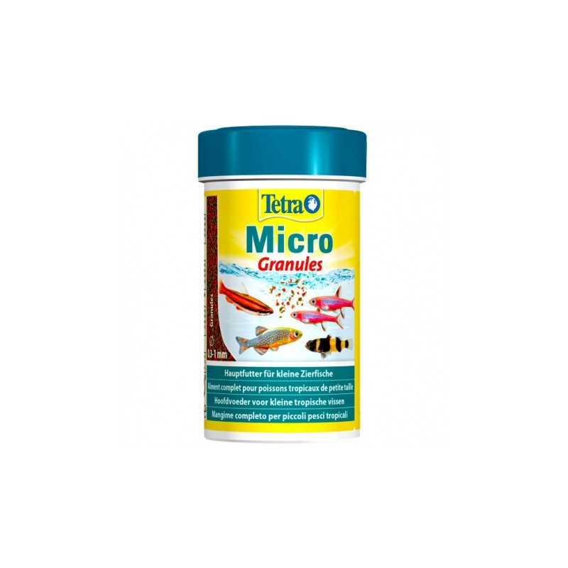 Aliment pour poissons Microfood Granulés 100mL - TETRAMIN - AQN15