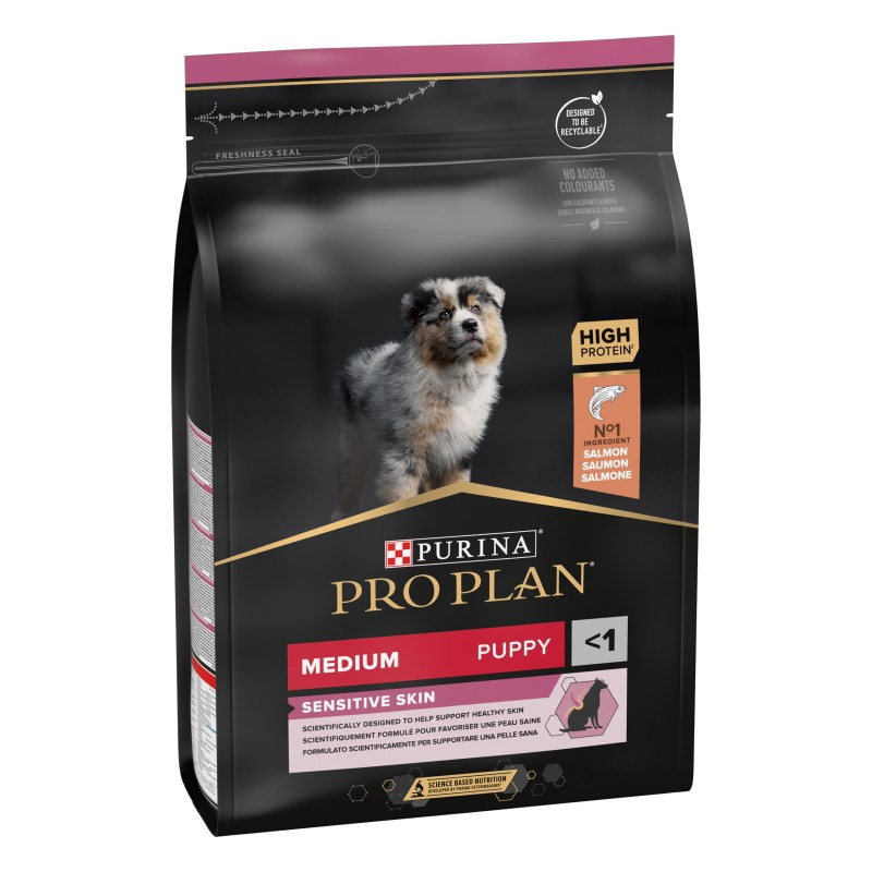 Croquettes chiot medium saumon 3kgs - PRO PLAN - WMEDPUSA3