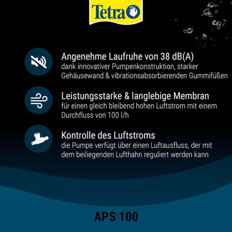 Pompe tetratec aps 100 - TETRA TECH - AQC833