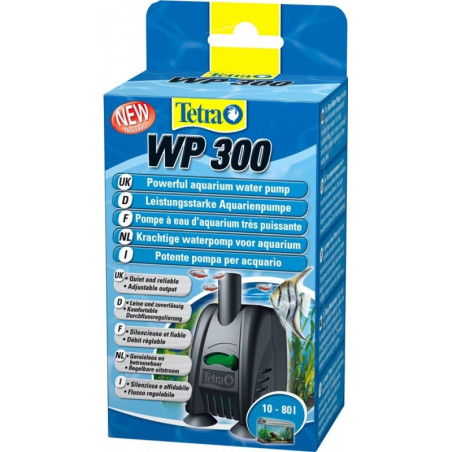 Pompe à eau WP 300 pour aquarium jusqu'à 300L Noir - TETRA TECH - AQC885