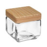 Bocal Verre Carré + Pin 0,85 L