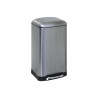 Poubelle à pédale Ariane en métal 30L Argent - 5FIVE SIMPLY SMART
