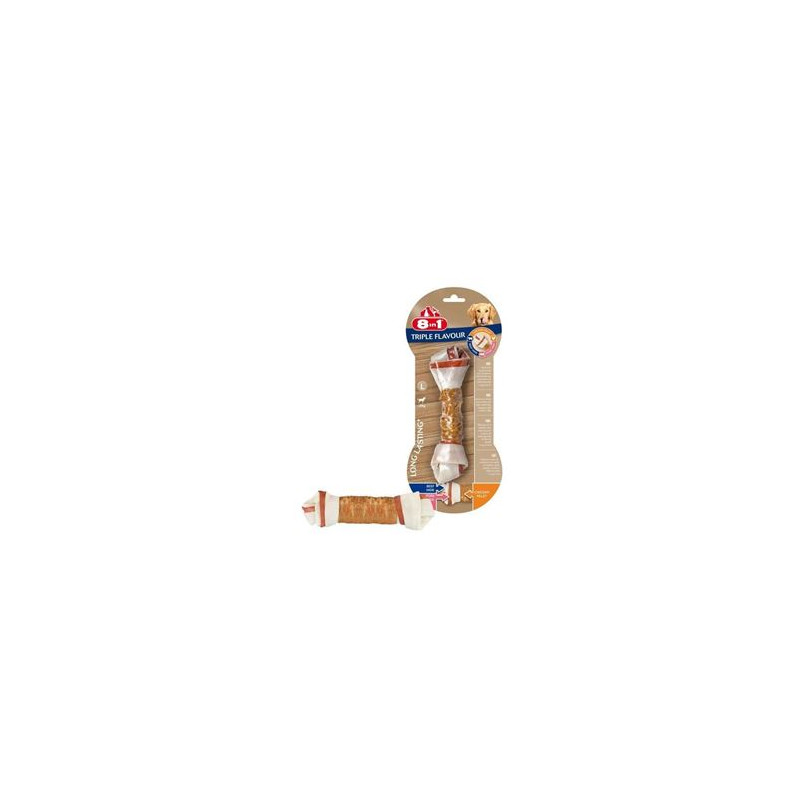 Friandise Os à mâcher triple flavour L - 8IN1 - TCHG63