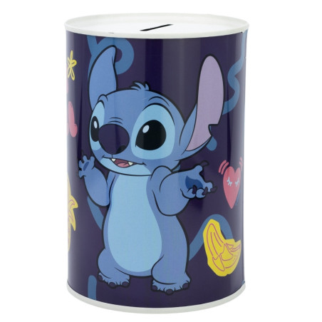 Tirelire en métal Disney Stitch Just Chill 15x10cm - STOR - AR01782