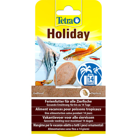 Aliment pour poissons Holiday 14 jours 30g - TETRAMIN - AQN222