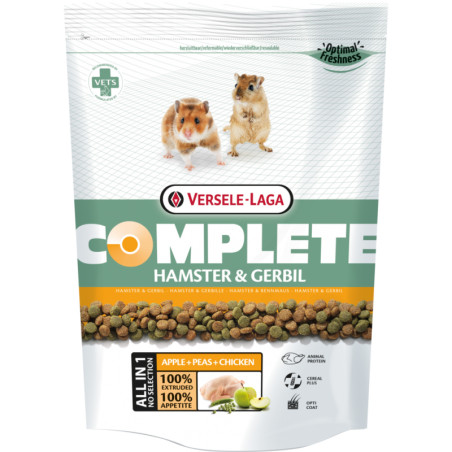 Croquettes pour Hamster & gerbille Complete 500gr - VERSELE LAGA - HAN12
