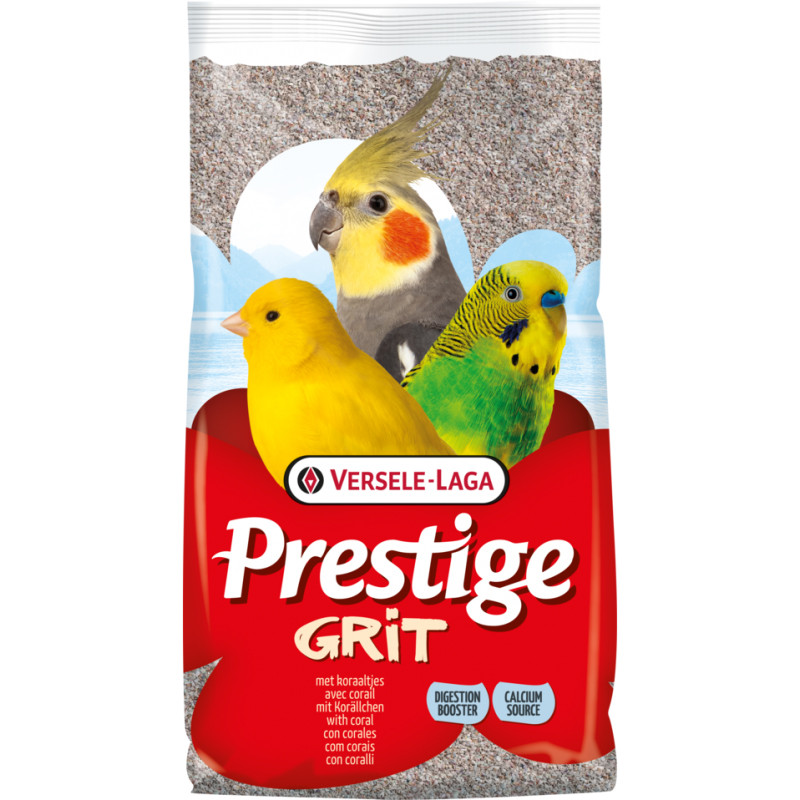 Complément alimentaire pour oiseaux Prestige Grit avec du corail 2.5kg - VERSELE LAGA - ONP68