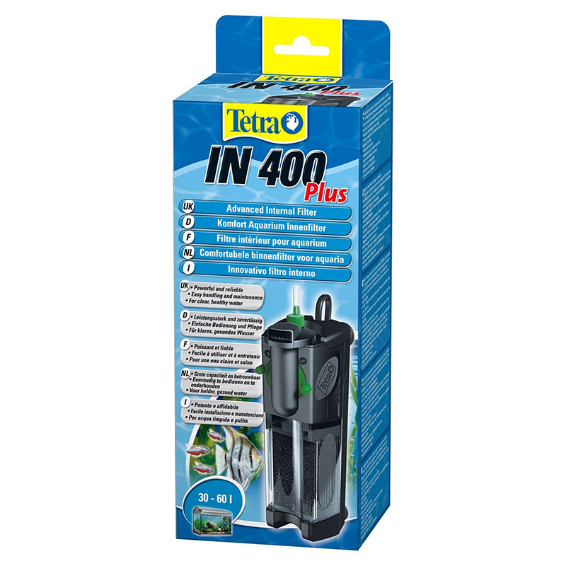 Filtre interne pour aquarium In 400 Plus 30-60L - TETRA TECH - AQC830