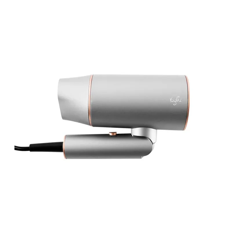 Sèche-cheveux pliable & puissant 1890W Gris - YOGHI - RLISSANTRA