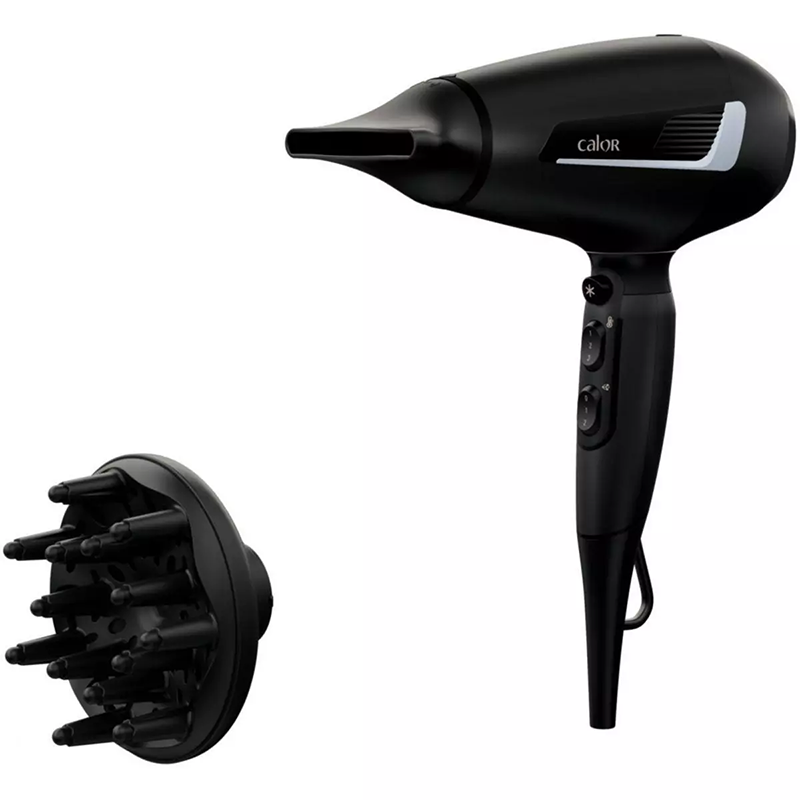 Sèche-cheveux Pro Expert Power Style 2100 W Noir - CALOR - CV8820CO