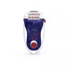 Epilateur électrique Silence soft 5W Blanc/Bleu - CALOR - EP5624CO