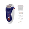Epilateur électrique Silence soft 5W Blanc/Bleu - CALOR - EP5624CO