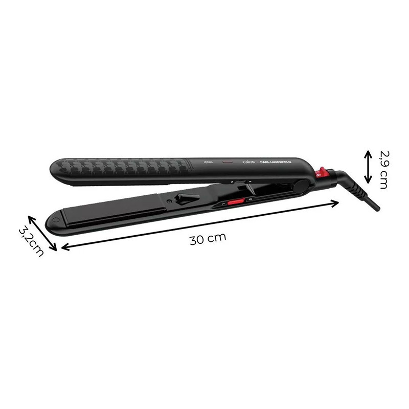 Lisseur Optiliss Karl Lagerfeld Noir/Rouge - CALOR - SF323LCO