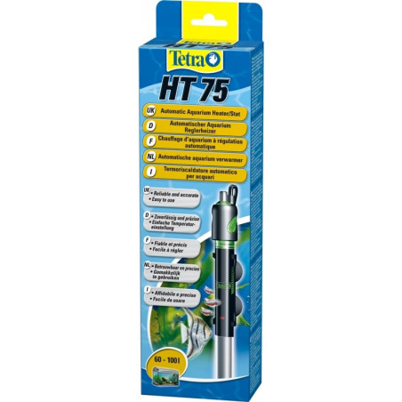 Chauffage pour aquarium HT 75 jusqu'à 100L - TETRA TECH - AQC838