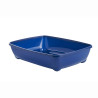 Bac à litière large pour chat Bleu - MODERNA - MOD-C190BLEU