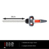 Taille-haie électrique 500W L.50 cm - STERWINS