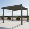 Pergola bioclimatique autoportante Odyssea aluminium