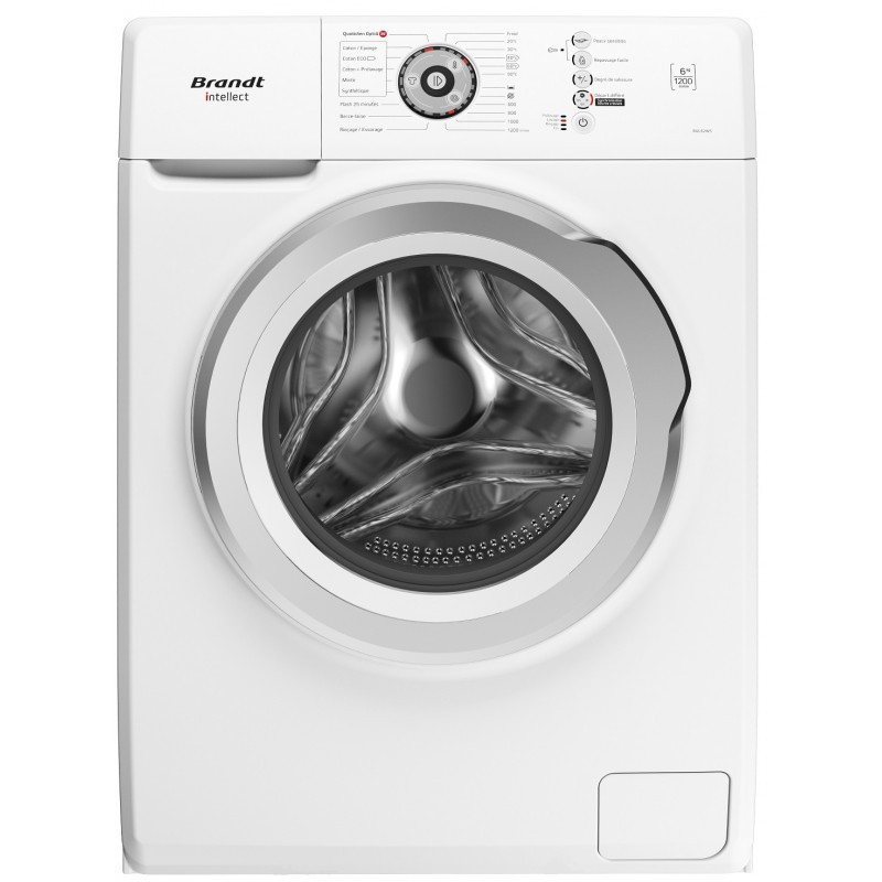 Lave-linge  hublot 7kg - BRANDT - BAL72WS