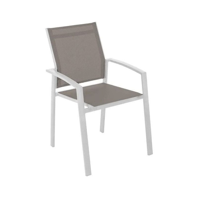 Fauteuil de jardin - HESPERIDE - Gris clair
