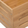 Panier de rangement Mix N Modul en bambou 15x31cm - 5FIVE