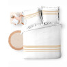 Parure de lit 3 pièces Margaux 240x220cm Blanc - DOUCEUR D'INTERIEUR