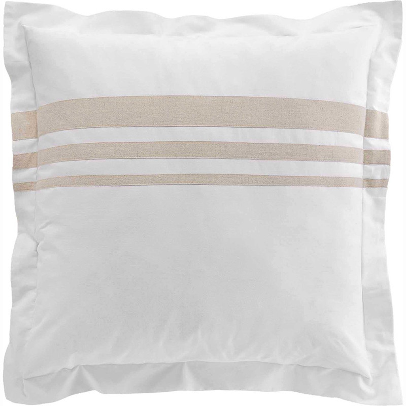 Parure de lit 3 pièces Margaux 240x220cm Blanc - DOUCEUR D'INTERIEUR