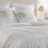 Parure de lit 3 pièces Margaux 240x220cm Blanc - DOUCEUR D'INTERIEUR